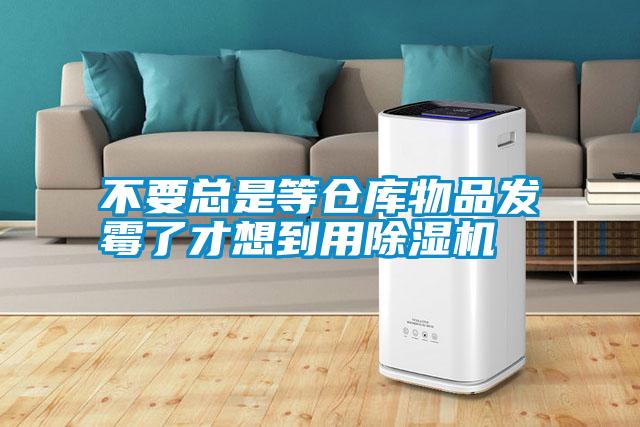 不要總是等倉庫物品發霉了才想到用除濕機