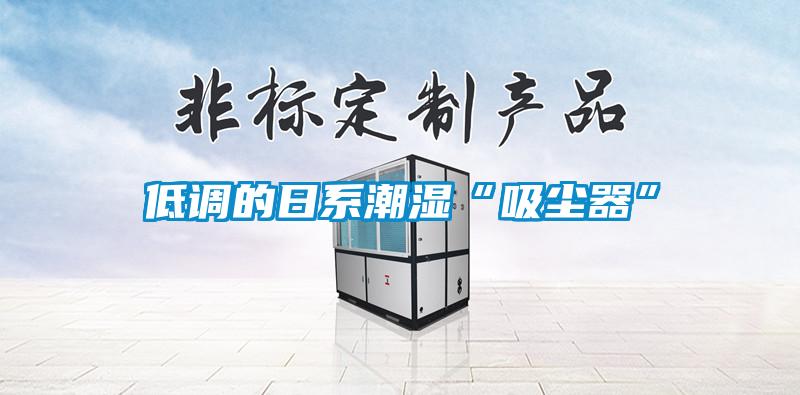 低調的日系潮濕“吸塵器”