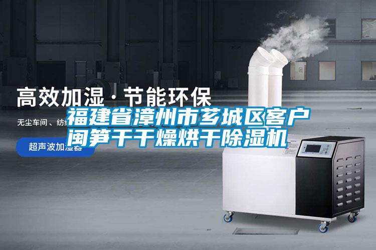 福建省漳州市薌城區客戶閩筍干干燥烘干除濕機