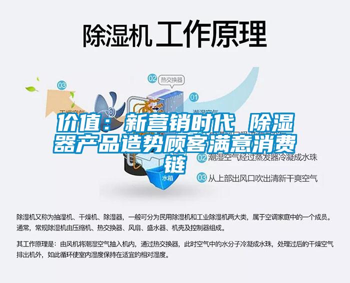 價(jià)值：新?tīng)I(yíng)銷(xiāo)時(shí)代 除濕器產(chǎn)品造勢(shì)顧客滿意消費(fèi)鏈