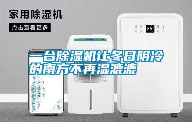 一臺除濕機讓冬日陰冷的南方不再濕漉漉