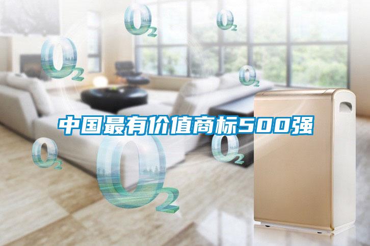 中國最有價值商標500強