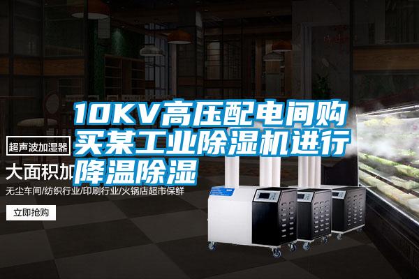 10KV高壓配電間購買某工業除濕機進行降溫除濕