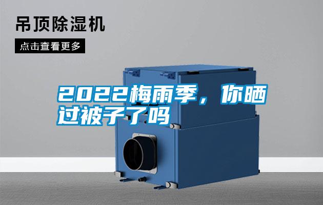 2022梅雨季，你曬過被子了嗎