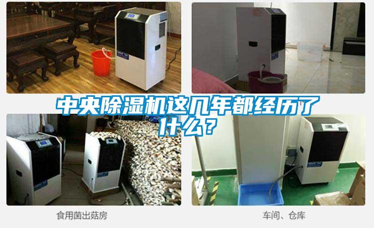 中央除濕機這幾年都經歷了什么？