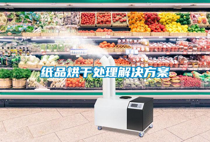 紙品烘干處理解決方案