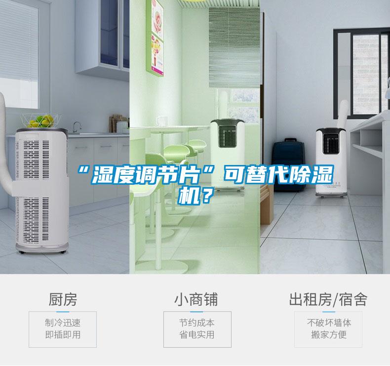 “濕度調節片”可替代除濕機？