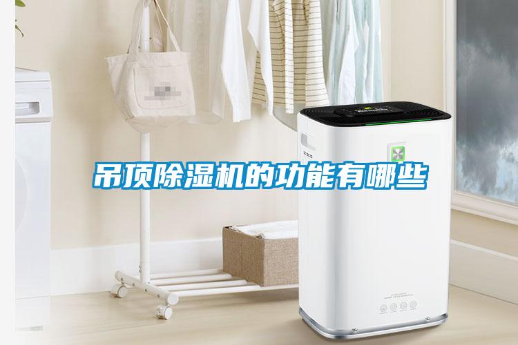 吊頂除濕機的功能有哪些