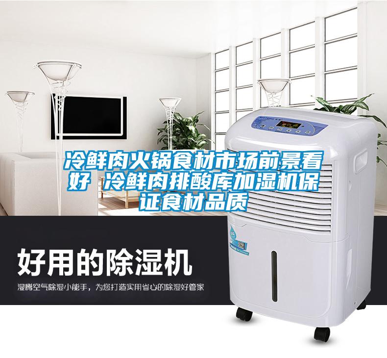 冷鮮肉火鍋食材市場(chǎng)前景看好 冷鮮肉排酸庫(kù)加濕機(jī)保證食材品質(zhì)