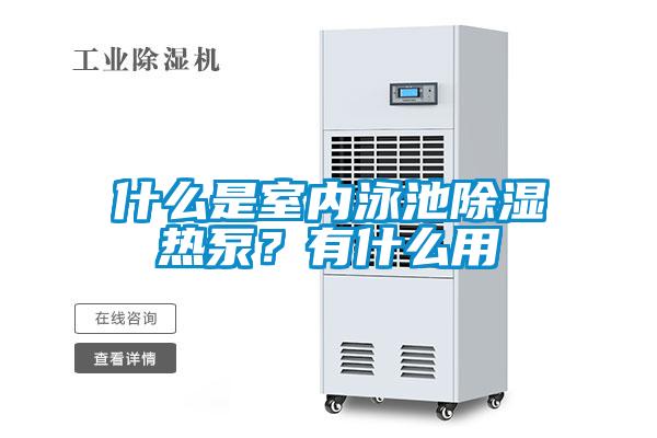 什么是室內泳池除濕熱泵？有什么用