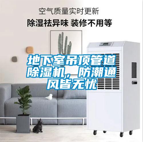 地下室吊頂管道除濕機，防潮通風皆無憂
