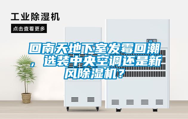 回南天地下室發霉回潮，選裝中央空調還是新風除濕機？