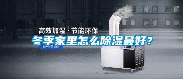 冬季家里怎么除濕最好？