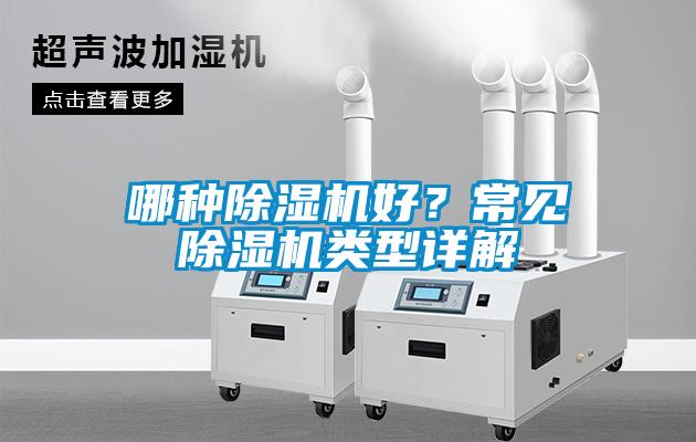 哪種除濕機(jī)好？常見(jiàn)除濕機(jī)類(lèi)型詳解