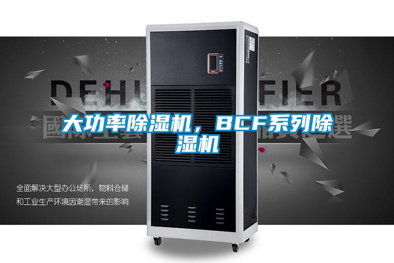 大功率除濕機，BCF系列除濕機