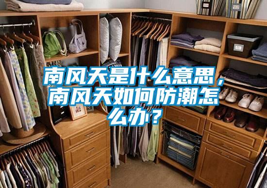 南風天是什么意思，南風天如何防潮怎么辦？