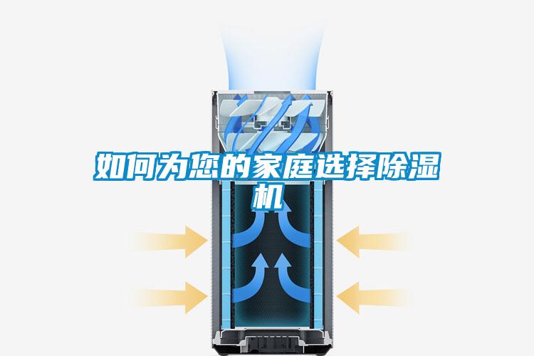 如何為您的家庭選擇除濕機