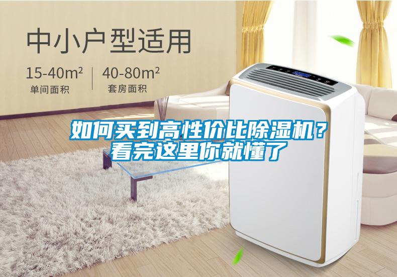 如何買到高性價比除濕機？看完這里你就懂了