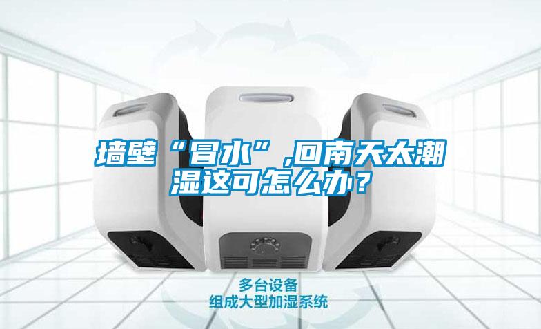 墻壁“冒水”,回南天太潮濕這可怎么辦？