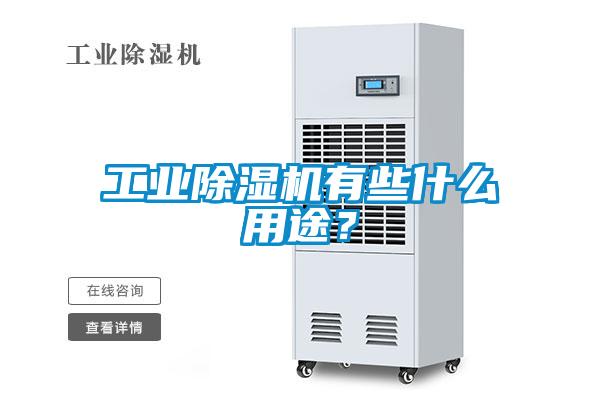 工業除濕機有些什么用途？
