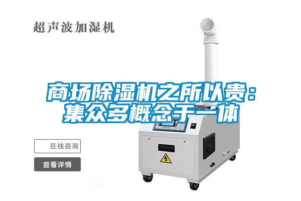 商場除濕機之所以貴：集眾多概念于一體