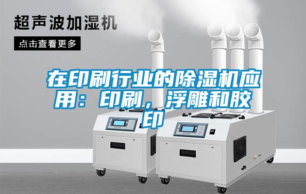 在印刷行業(yè)的除濕機(jī)應(yīng)用：印刷，浮雕和膠印