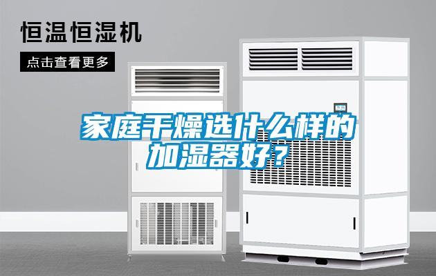 家庭干燥選什么樣的加濕器好？