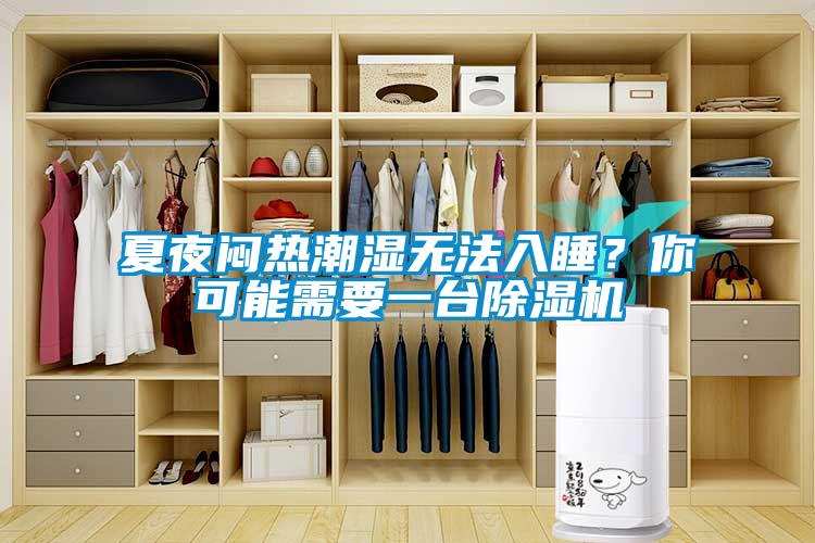 夏夜悶熱潮濕無法入睡？你可能需要一臺除濕機