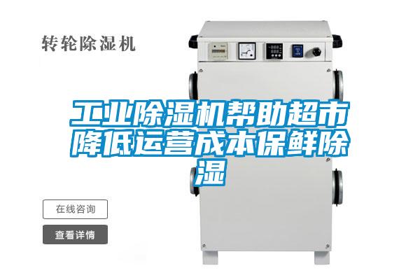 工業(yè)除濕機(jī)幫助超市降低運(yùn)營(yíng)成本保鮮除濕