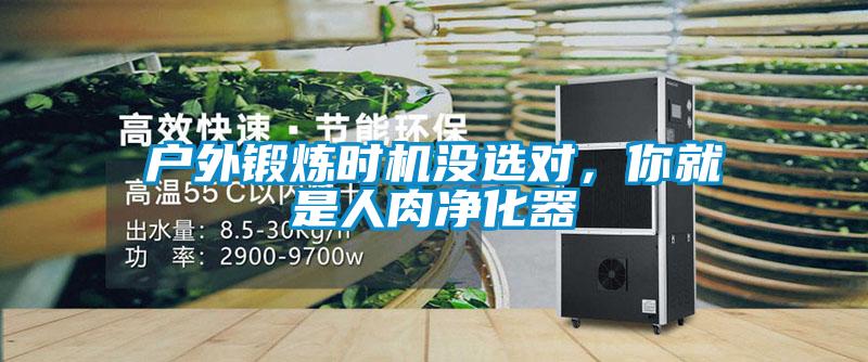 戶外鍛煉時機沒選對，你就是人肉凈化器