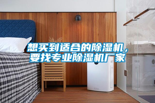 想買到適合的除濕機，要找專業除濕機廠家
