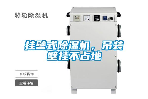 掛壁式除濕機，吊裝壁掛不占地
