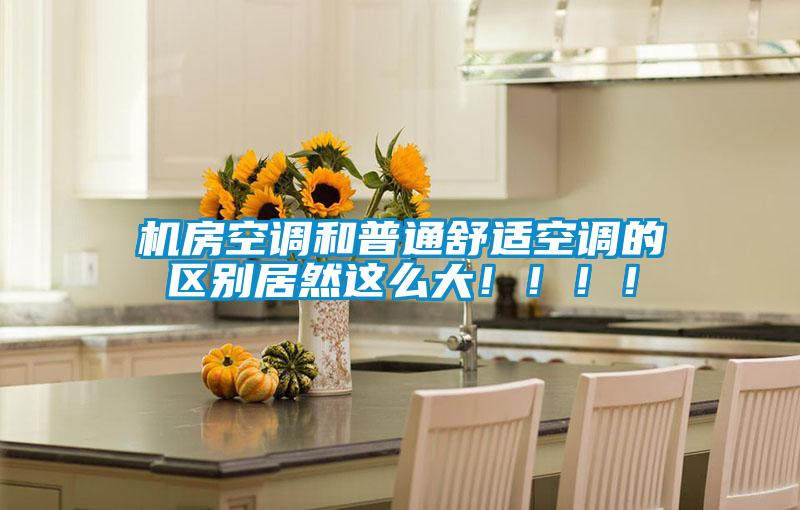 機房空調和普通舒適空調的區別居然這么大?。。。?/></p>
<p style=