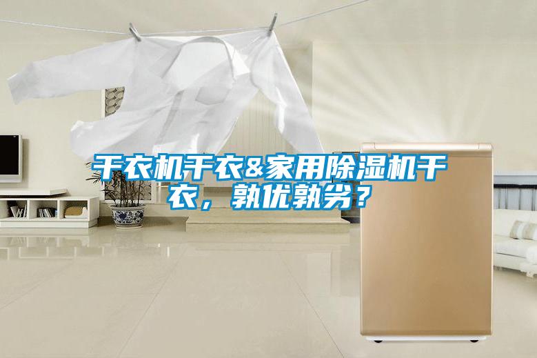干衣機干衣&家用除濕機干衣，孰優孰劣？