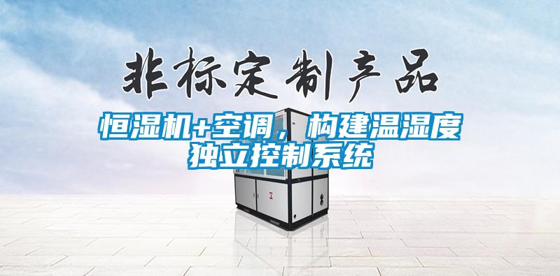 恒濕機+空調，構建溫濕度獨立控制系統