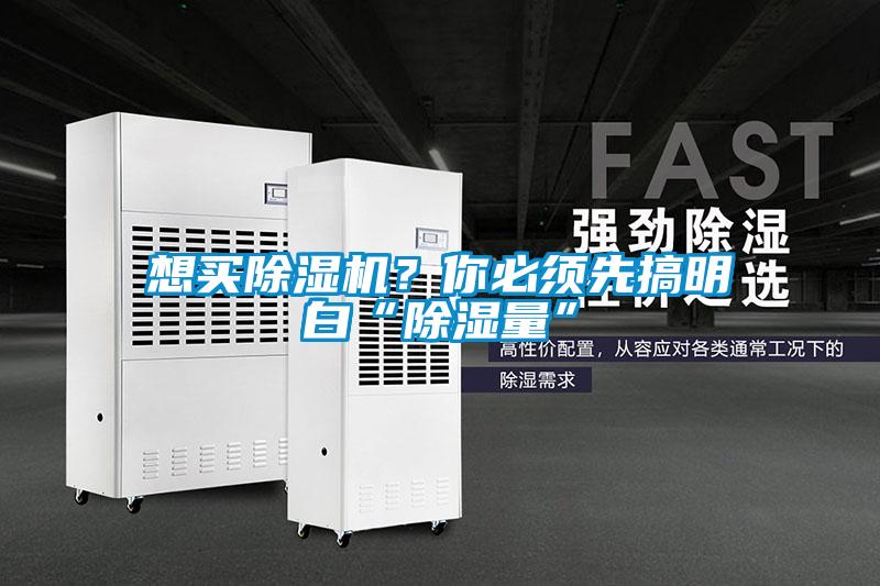 想買除濕機？你必須先搞明白“除濕量”