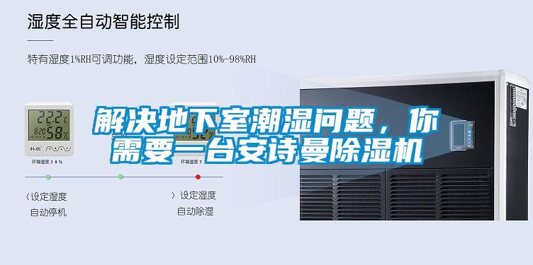 解決地下室潮濕問題，你需要一臺安詩曼除濕機
