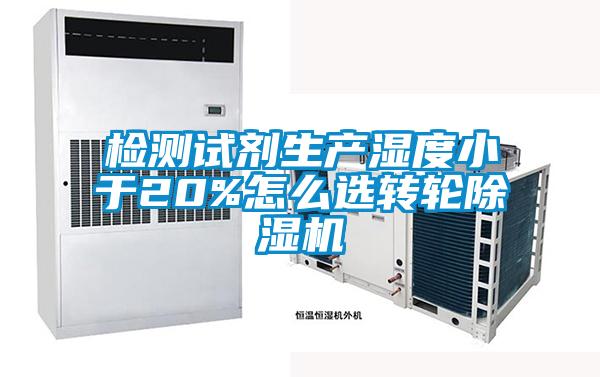 檢測試劑生產濕度小于20%怎么選轉輪除濕機