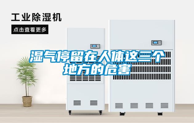 濕氣停留在人體這三個地方的危害