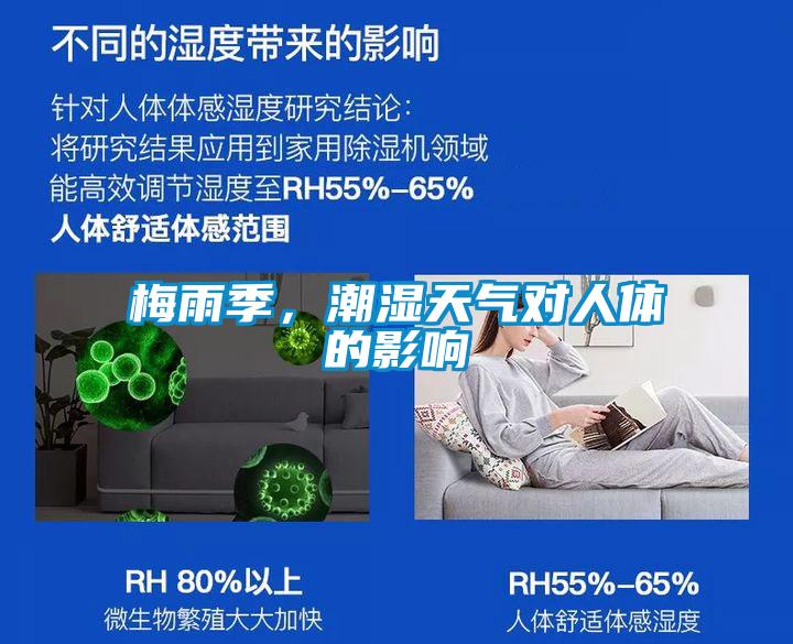 梅雨季，潮濕天氣對人體的影響