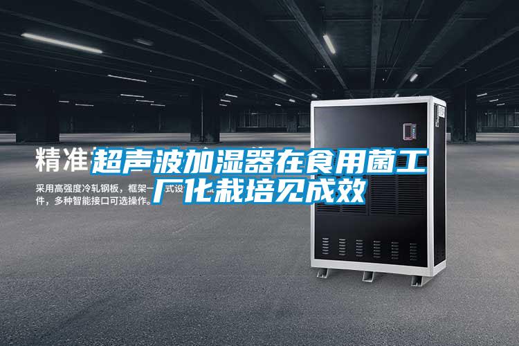 超聲波加濕器在食用菌工廠化栽培見成效