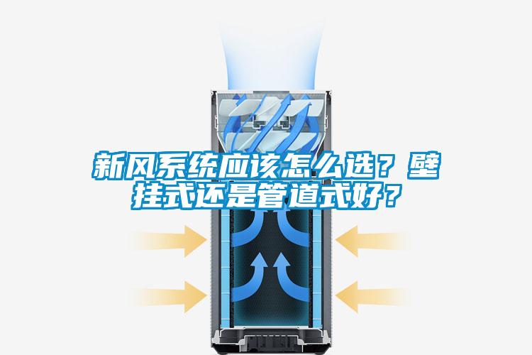 新風系統應該怎么選？壁掛式還是管道式好？