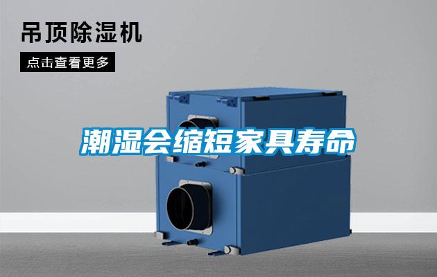 潮濕會縮短家具壽命
