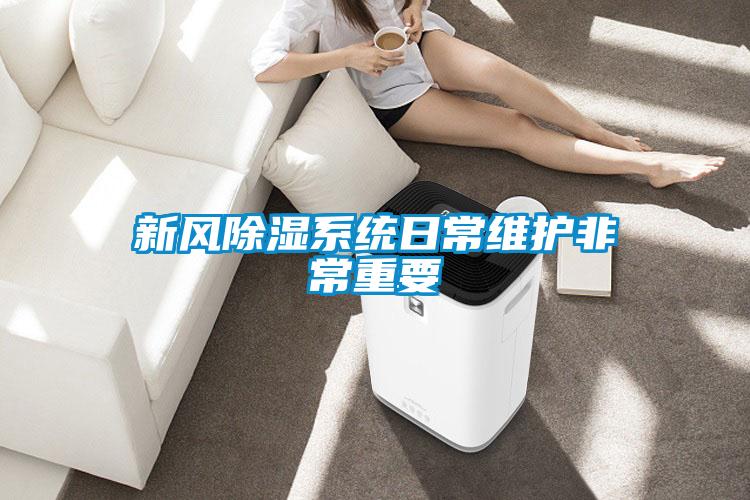 新風(fēng)除濕系統(tǒng)日常維護(hù)非常重要