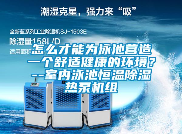 怎么才能為泳池營造一個舒適健康的環境?--室內泳池恒溫除濕熱泵機組