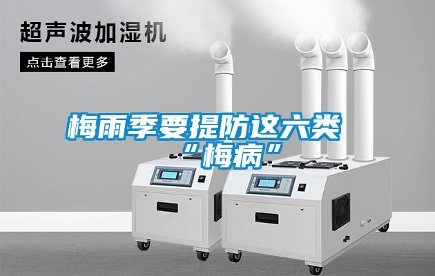 梅雨季要提防這六類“梅病”