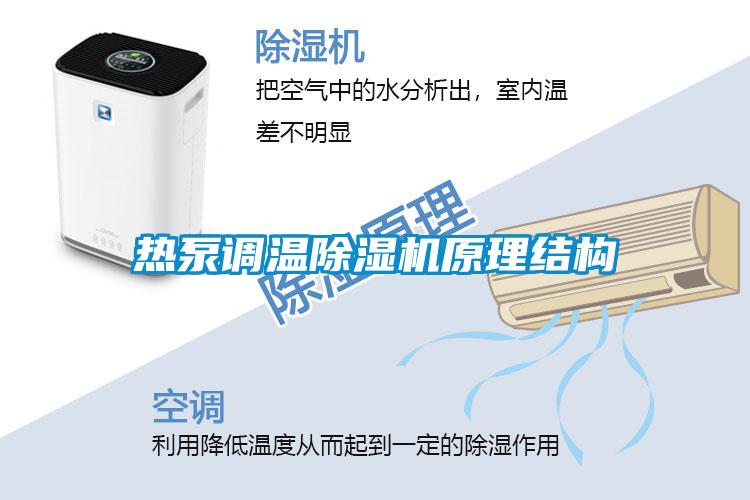 熱泵調溫除濕機原理結構