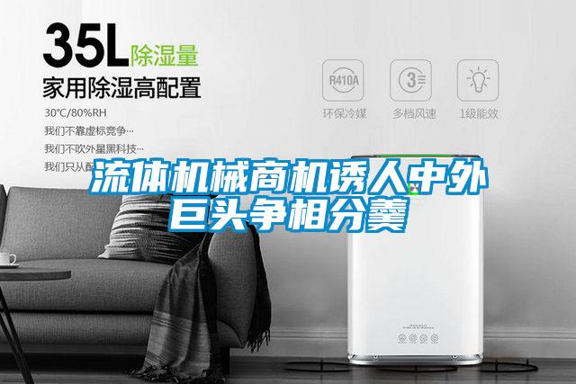 流體機械商機誘人中外巨頭爭相分羹