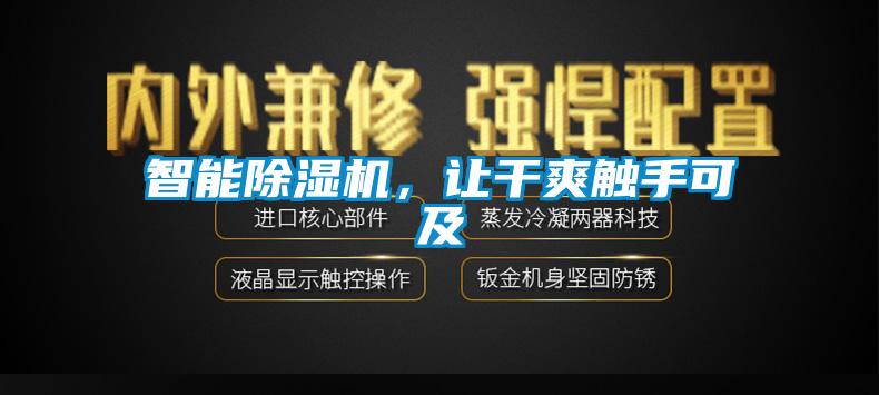 智能除濕機，讓干爽觸手可及