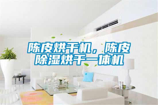 陳皮烘干機，陳皮除濕烘干一體機